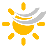 Poco o parzialmente nuvoloso per velature sparse